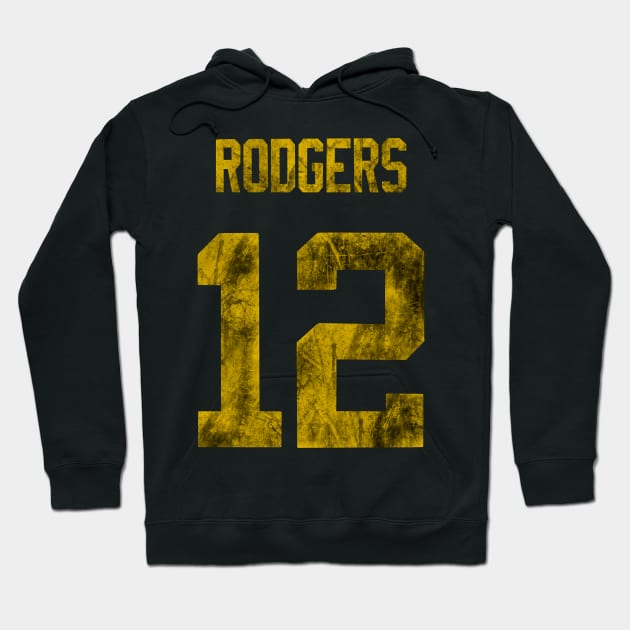 Aaron Rodgers 12 Hoodie by KnockDown